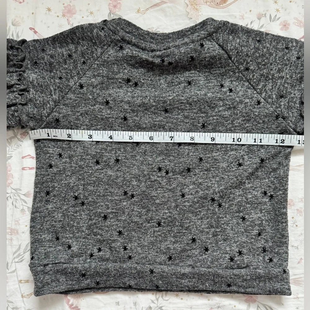 Zara & H&M Baby Girl Sweater Bundle of 3 18-24M Rainbow Star Cozy Sweatshirts